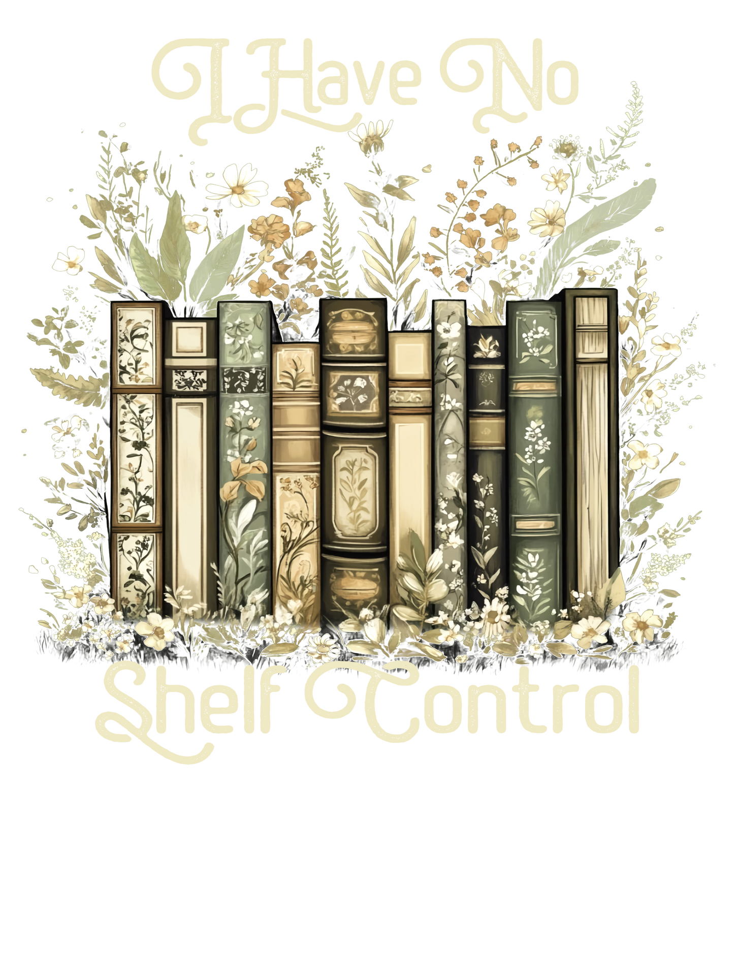 403. I Have No Shelf Control Book Decal