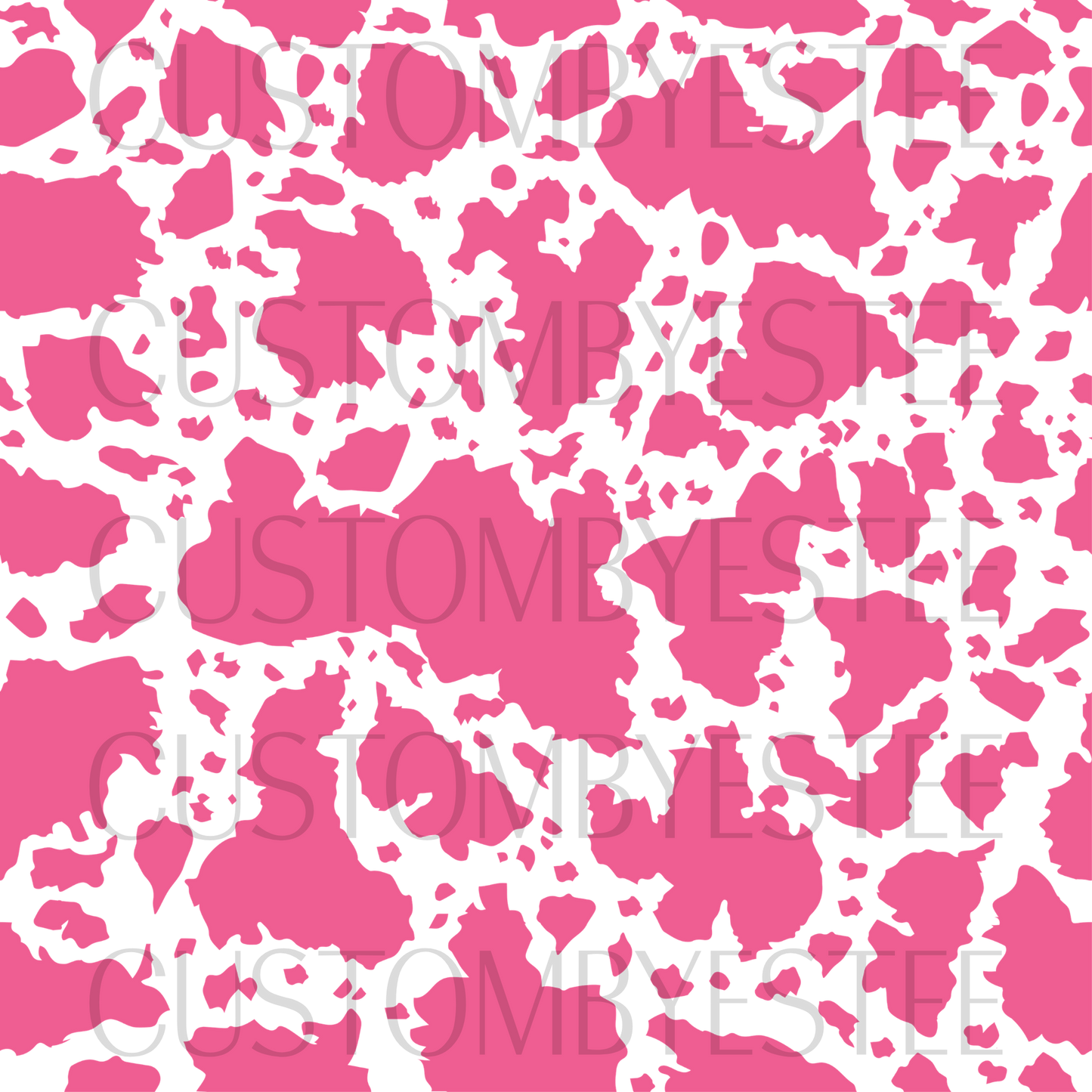 B23. ELEMENT SHEET- Pink Cow Print