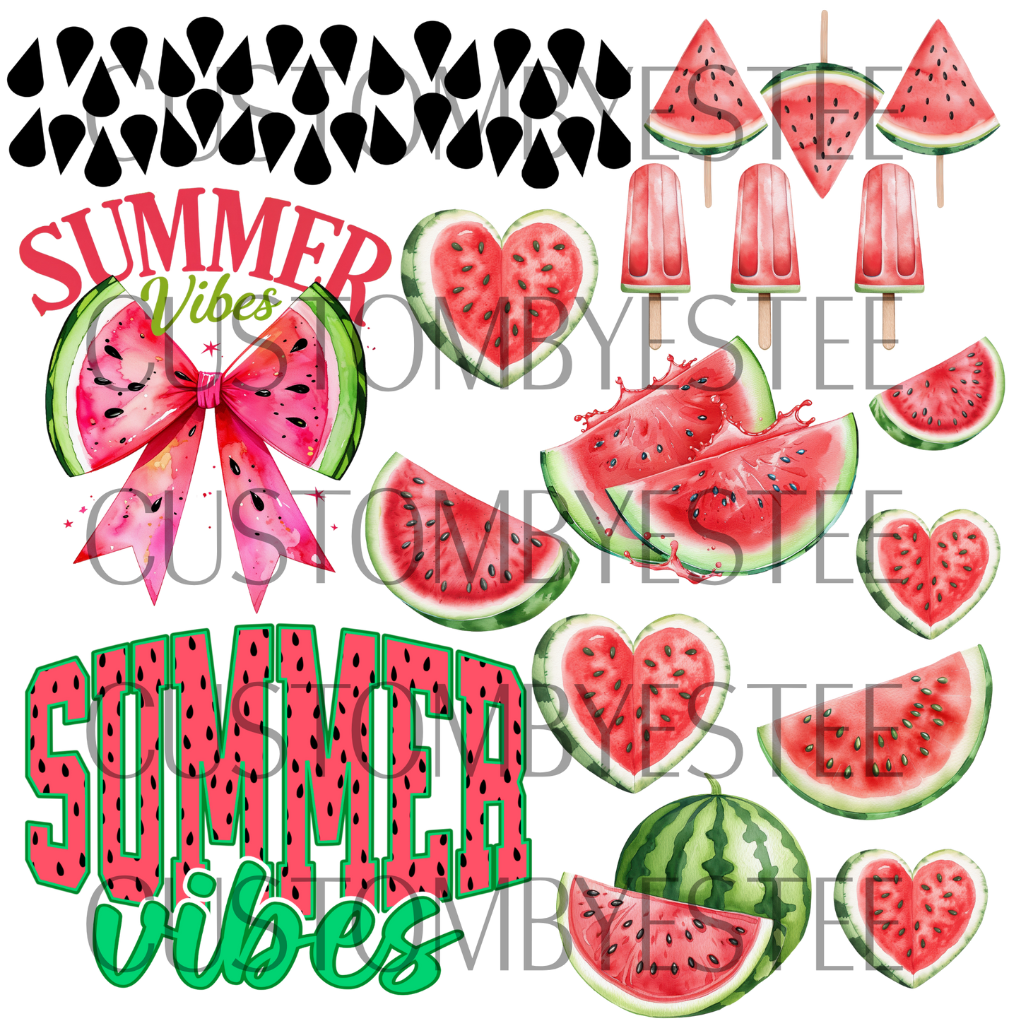 B6. ELEMENT SHEET- Watermelon Summer
