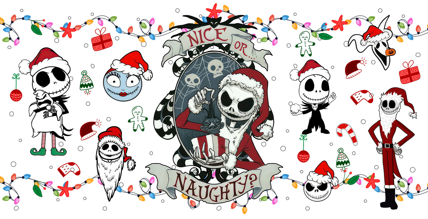 OO. Naughty or Nice Jack UVDTF