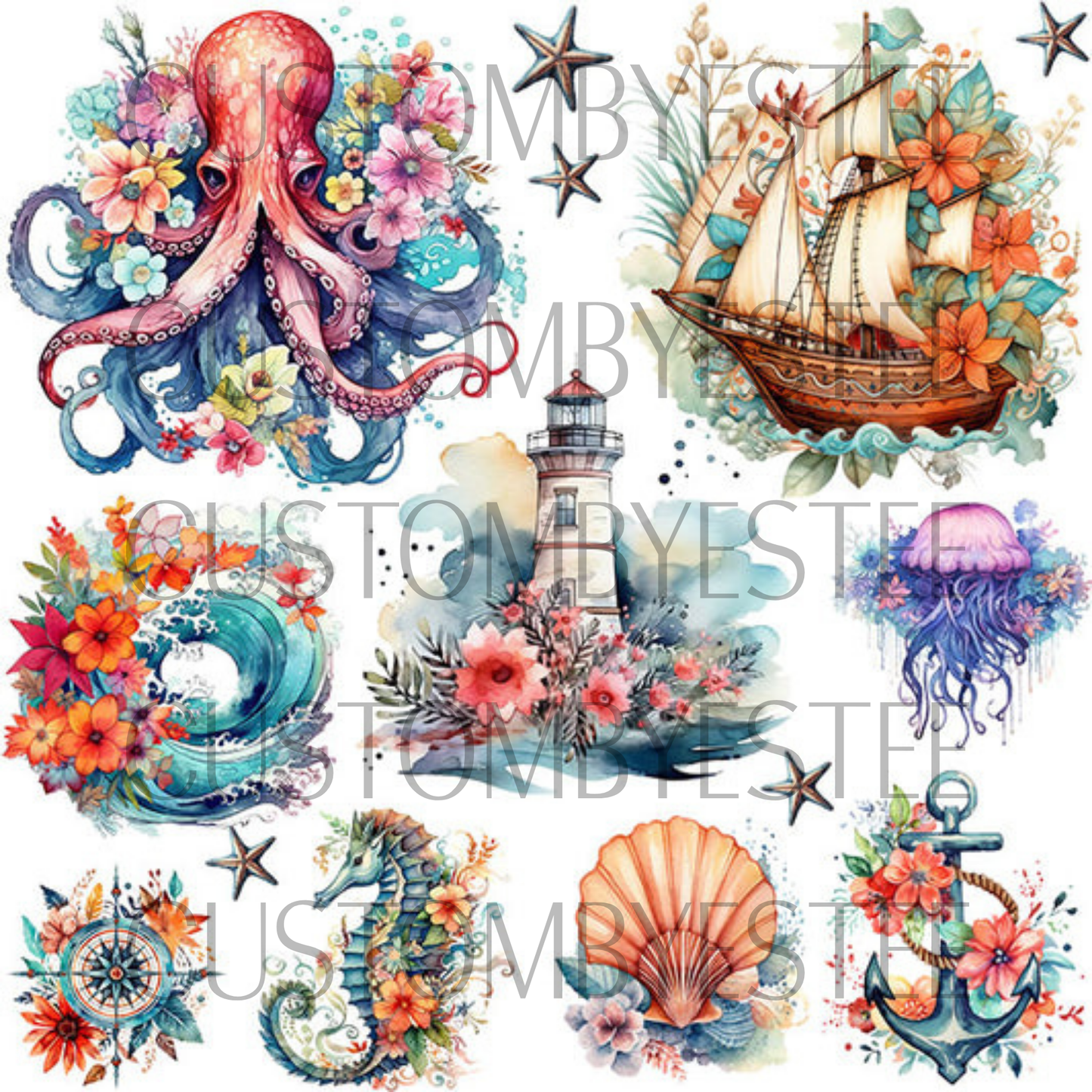 A7. ELEMENT SHEET- Summer Ocean