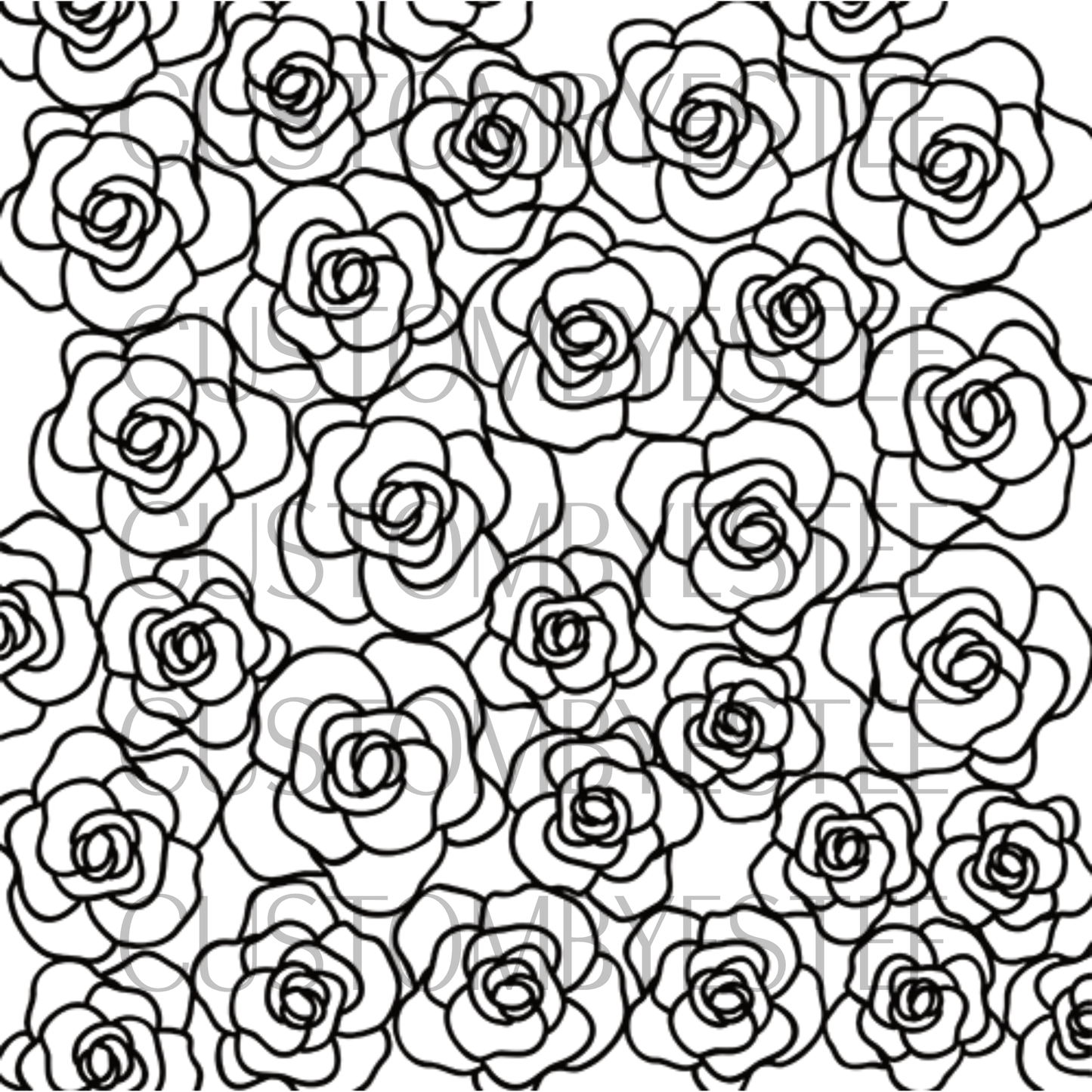 A14. ELEMENT SHEET- Black Floral