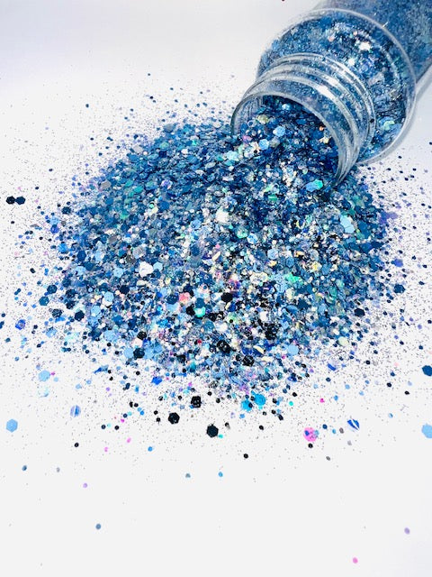 Alaskan Thunder - Custom Mixed Glitter 4-3