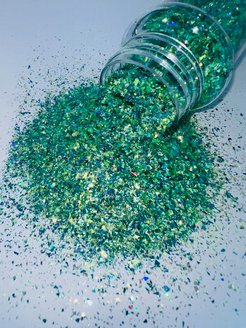 Auroras - Crushed Glass Glitter - Custom Mix 3-8