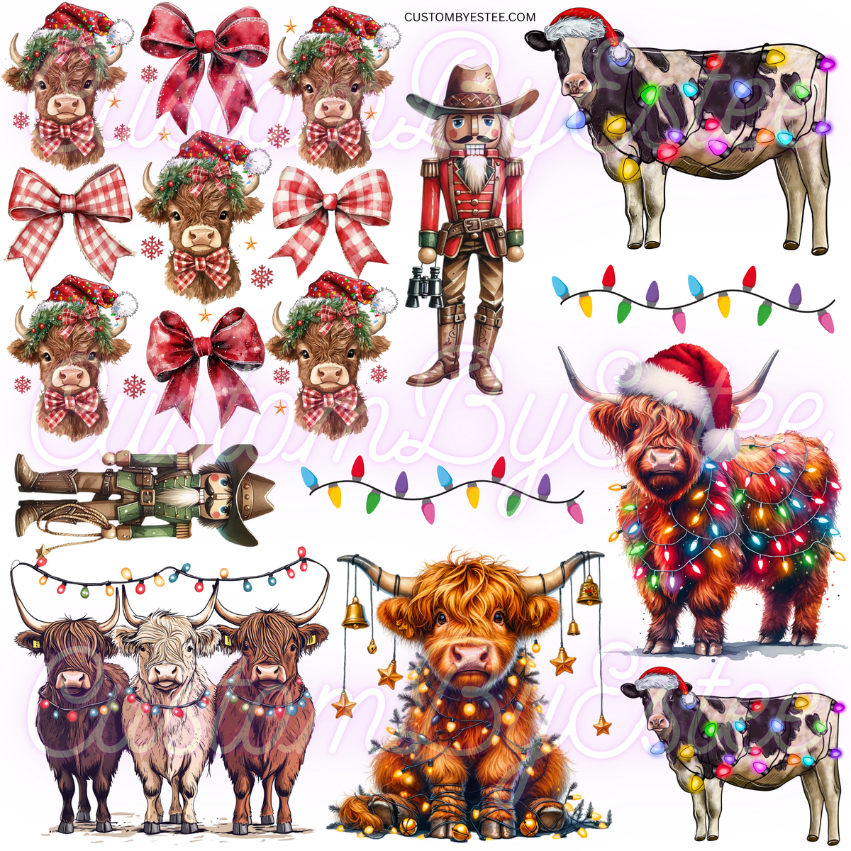 N. ELEMENT SHEET- Western Christmas