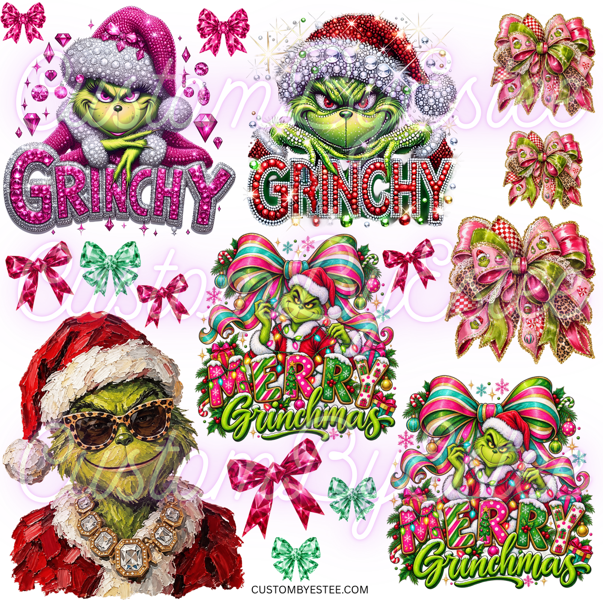 X. ELEMENTS SHEET- Blingy Grinch