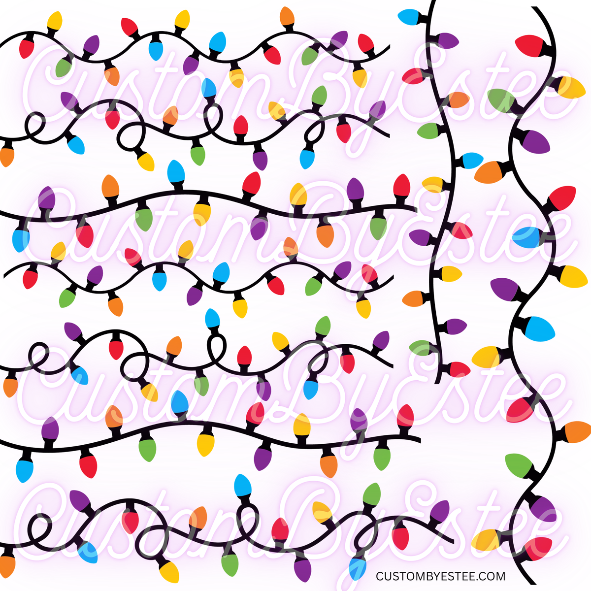 D48. ELEMENT SHEET- Christmas Lights