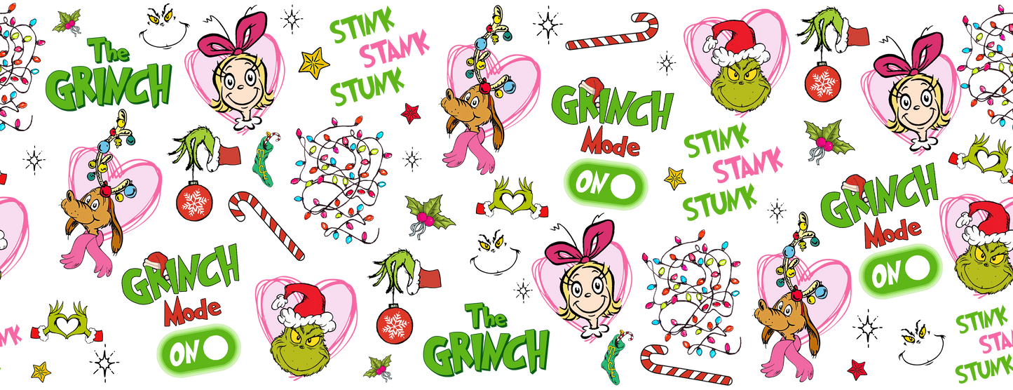 II. Pink and Green Green Man and Cindy UVDTF