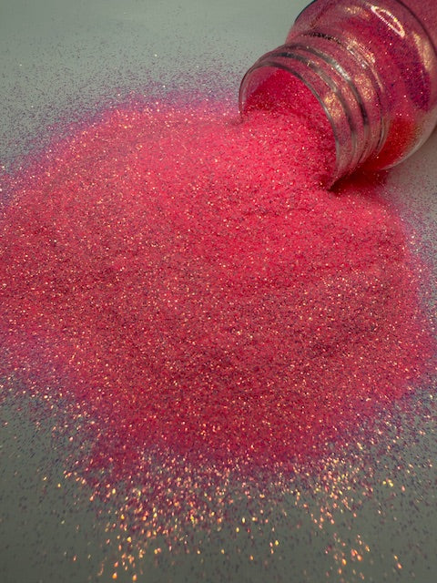 Light Pink Chrome 2- Fine Pink Glitter 7-5