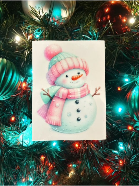 152. Little Snowman Decal