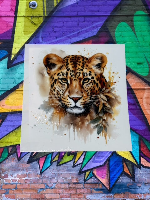 157. Leopard Decal