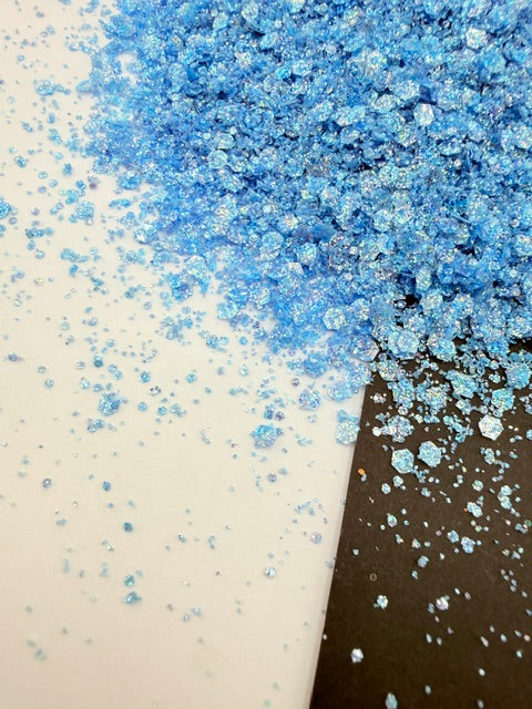 Ocean Potion- Sparkling Blue Chunky Mixed Glitter