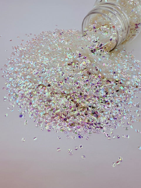 3D Bubble Glitter 4 - Chunky Irridescent Color Shift Bubble Glitter 6-4