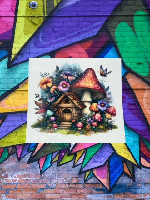 332. Fairy House Decal