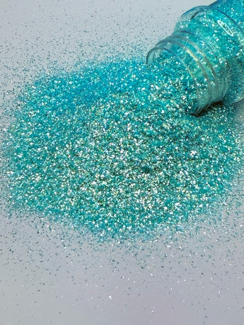 Beautifully Broken - Minty Blue Mini Crushed Glass Glitter 7-1