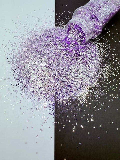 Ocean Orchid- Light Purple Mini Chunky Glitter