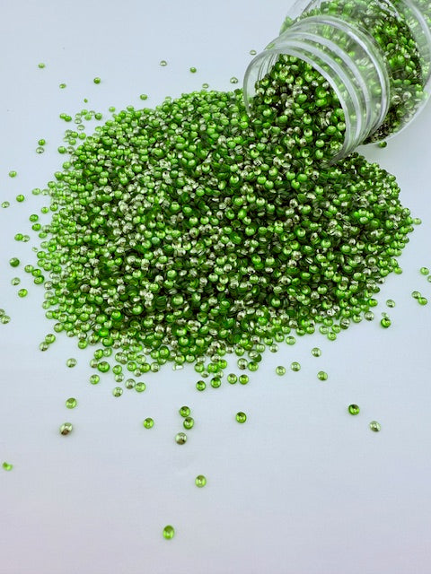 3D Pearl Glitter 7 - Green 10-1