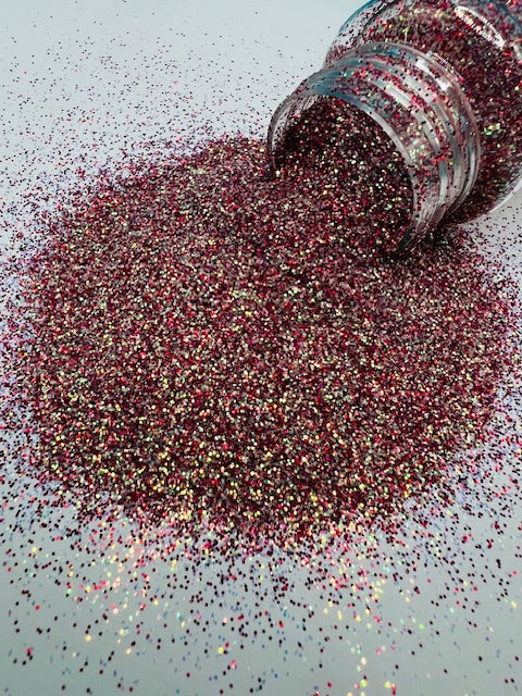 Shania- Pink Red High Flash Fine Plus Glitter 5-1