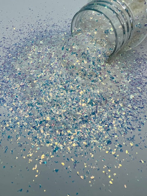 Aspen - Opal Color Shift Crushed Glass Glitter 5-6