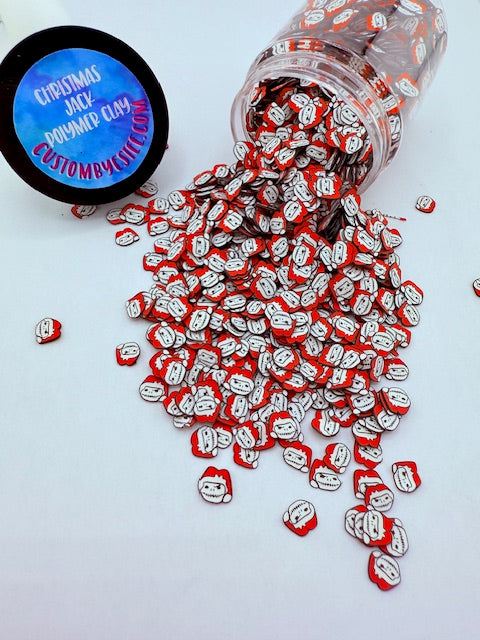 6. Christmas Jack- Polymer Clay Pieces 11-9