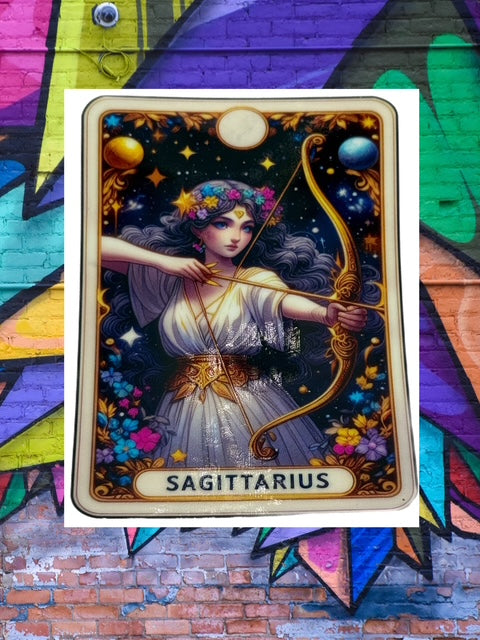 459. Sagittarius Tarot Card Decal