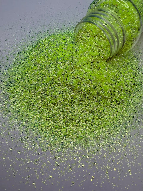 Bubble Glitter 9- Pastel Yellow Mini Chunky Glitter 8-6