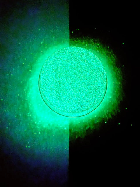 Nightcrawler- Iridescent Teal Fine Glitter- GREEN TEAL GLOW