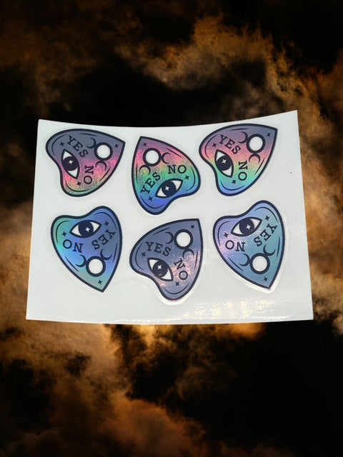 118. HOLOGRAPHIC Ouija Decal