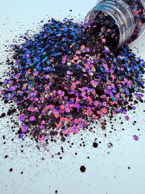Salem - Color Shift Textured Custom Mixed Chunky Glitter 8-5