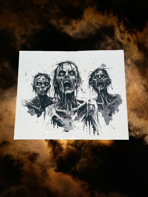 600. 3 Zombies Decal