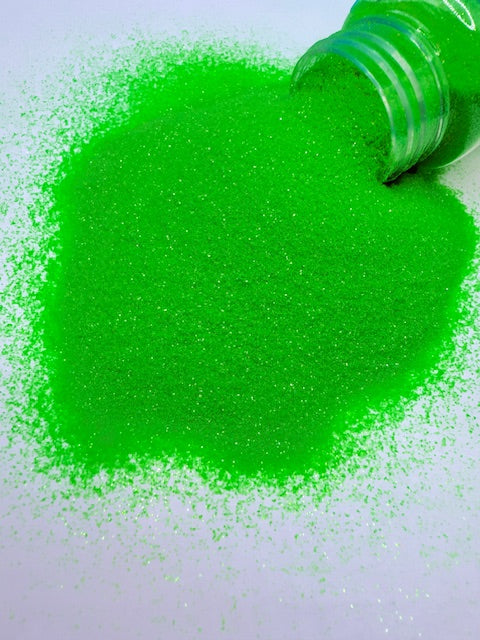 **RETIRING** Neon Green Matte Fine Glitter 8-5