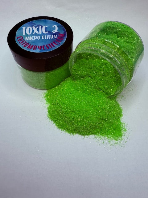 Toxic 2 - Green Micro Glitter 9-8