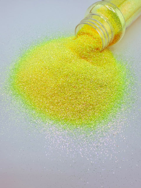 Lemon Lust- Pale Yellow Fine Plus Glitter 7-10