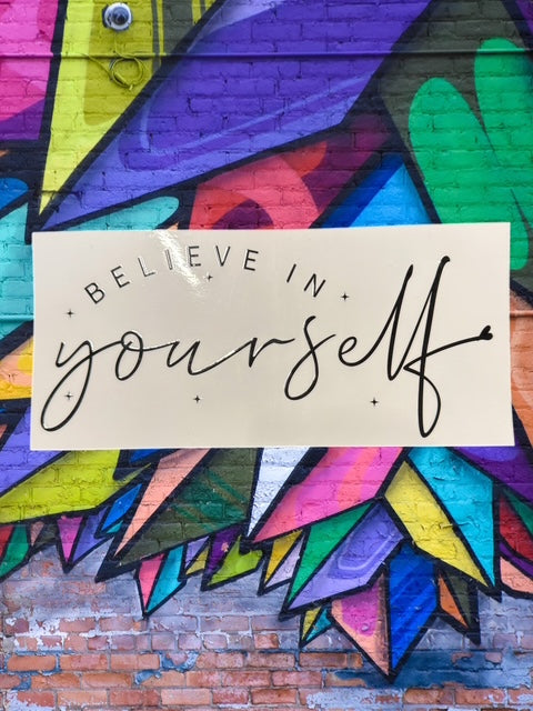 501. Believe in Yourself UVDTF