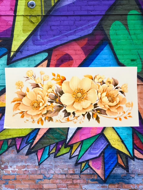 543. White Gold Magnolia UVDTF