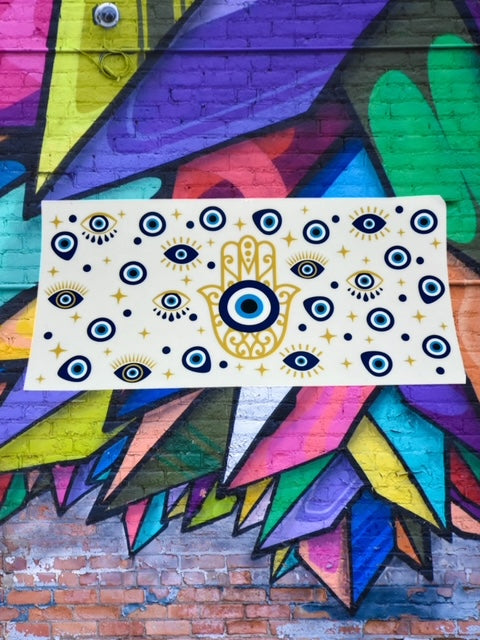 66. Evil Eye UVDTF- Blue and Gold