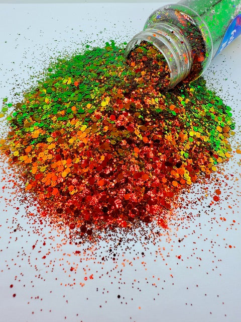 Reggae Cowboy 4 - Chunky Color Shift Glittter 2-2