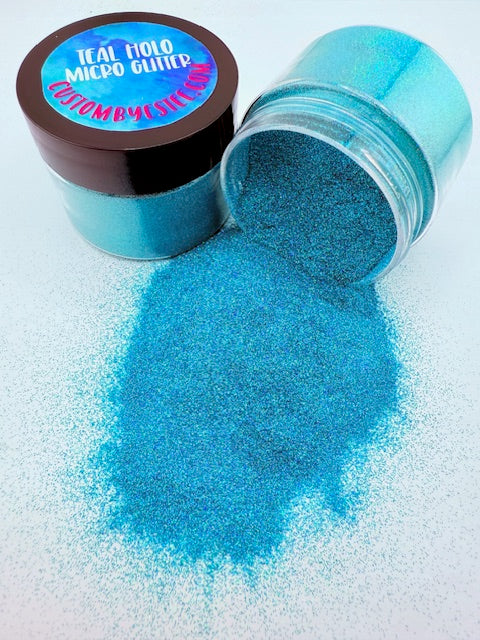 Teal Holo Micro Glitter 9-10
