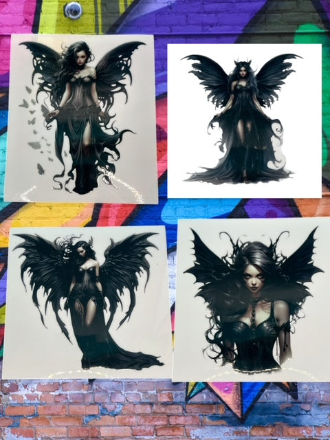 177. Dark Gothic Fairy Decal Bundle