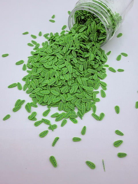 Tropical Leaf- Polymer Clay Pieces 2-4