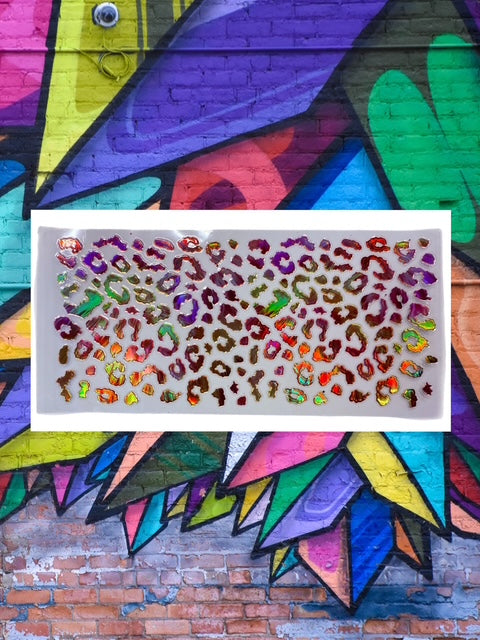 108. HOLOGRAPHIC Sunset Leopard UVDTF