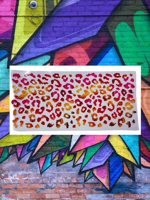 99. Sunset Leopard Print UVDTF