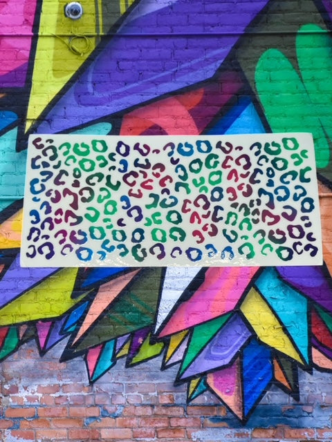 206. Micro Ombre Leopard UVDTF