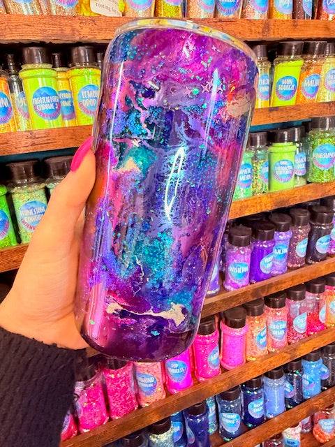 GALAXY TUMBLER- 20OZ SILVER