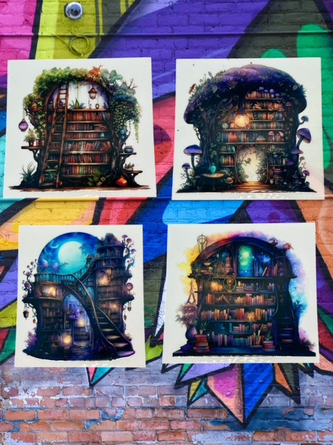 216. Fantasy Library Decal Bundle