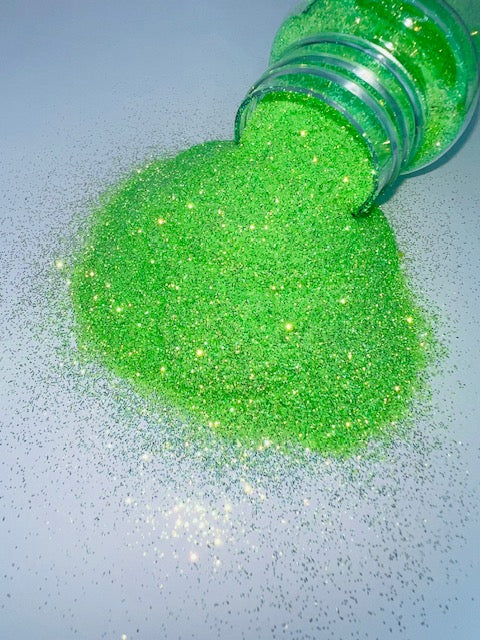 Toxic - High Flash Fine Neon Green Glitter 1-9