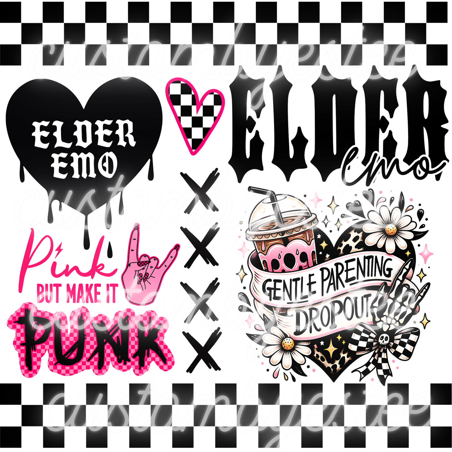 C16. ELEMENT SHEET- Punk Rock Elder Emo