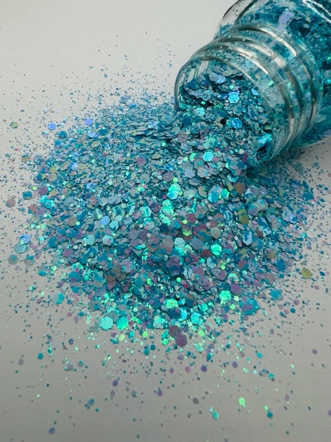 Alligator Reef - Color Shift Mixed Speck Glitter 4-9
