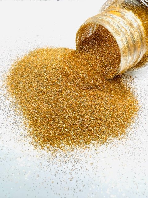 Caramel Drizzy - Gold Fine Custom Mixed Glitter 4-5