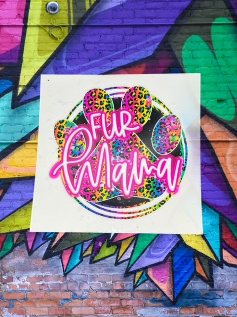 28. Fur Mama Decal